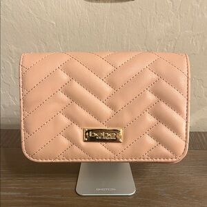 Bebe | Sophia Small Blush Crossbody Bag | EUC